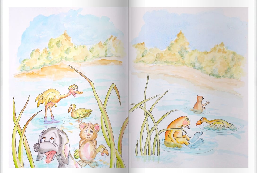 To Tease A Bummble Book Pages 1