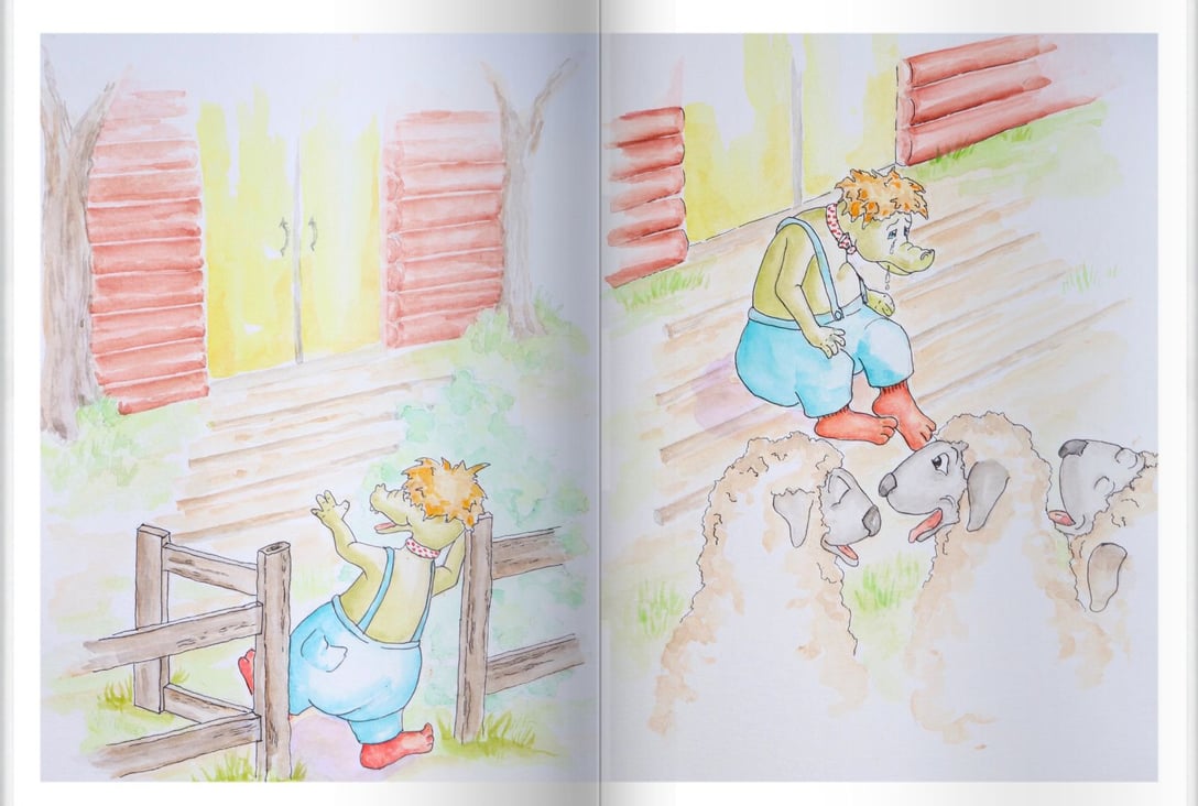 To Tease A Bummble Book Pages 3